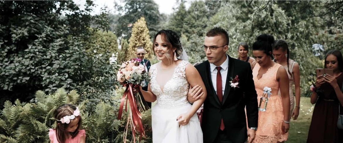 Ślub oraz wesele na Śląsku w Jastrzębiu Zdroju wraz z Dominiką i Dominikiem